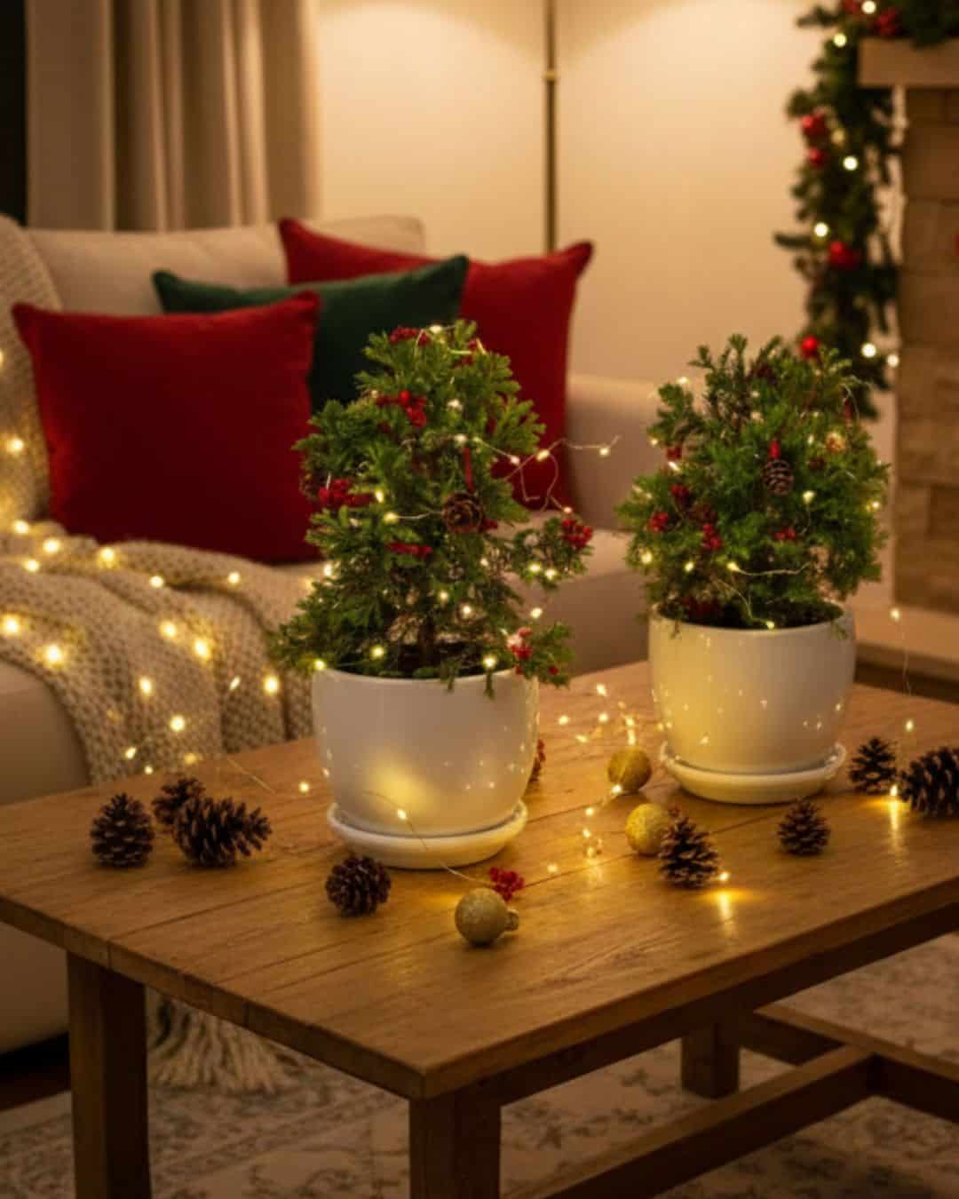 Árbol de navidad natural - Cipres Azul