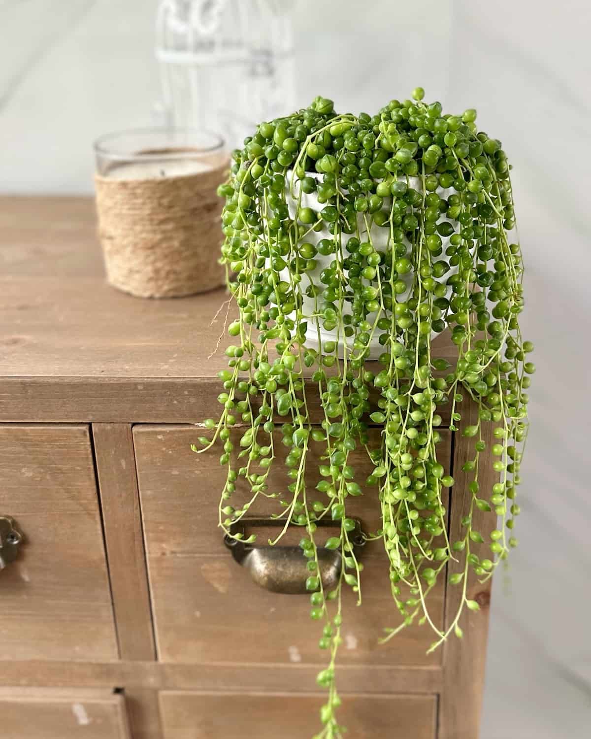 Rosario - collar de perlas