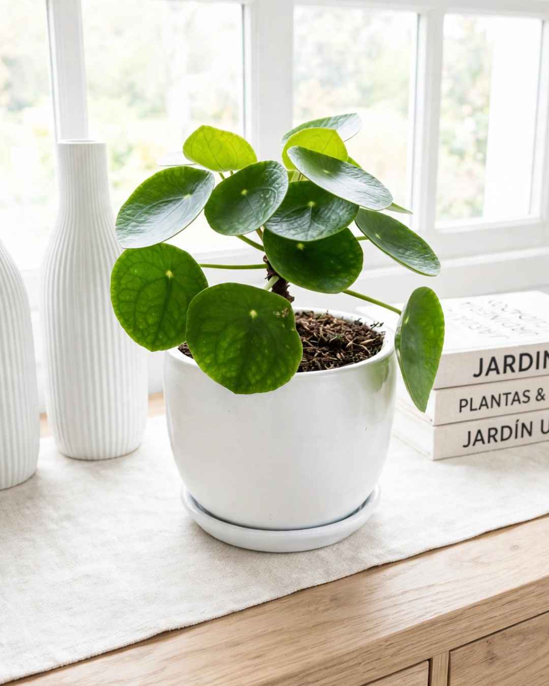Pilea Peperomioides - planta china del dinero